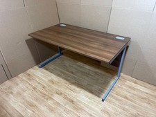 Office Desks / Walnut / 1.4m By 80cm / 7 Available/ MINT Condition-Can DELIVER 