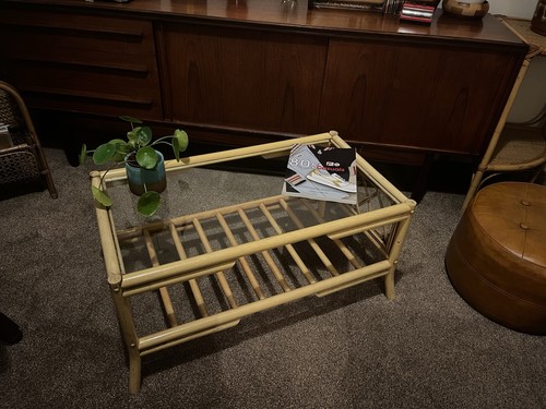 Vintage rattan and bamboo - rattan,