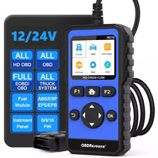 12V 24V Heavy Duty Truck Diagnostic Tool OBD2 All System Diesel Scanner for DAF