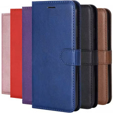Huawei Y6/Y7 Y5 2019 Y7 2017 Y5 Y7 Y9 2018 Book Case Leather Wallet Cover Flip