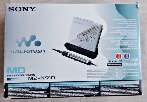 Sony n710 minidisc player - sony,