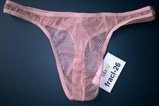 Sexy Sheer Pink See Thru MEN'S