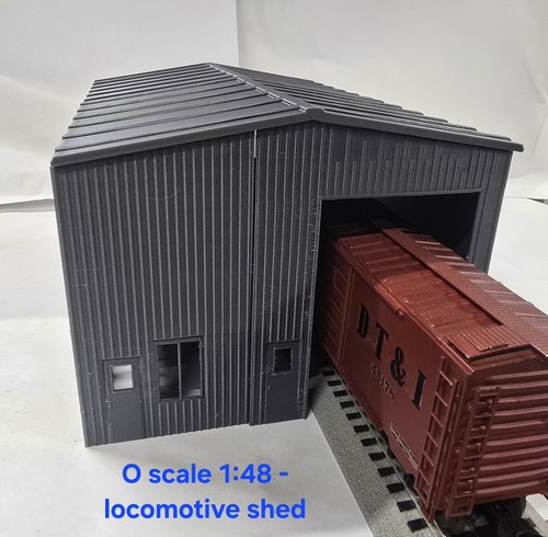 Scale locomotive shop - 1:48, /