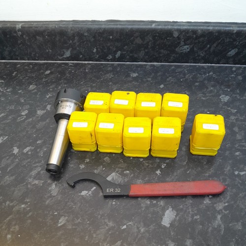 9pcs 2mm 20mm er32 - ,