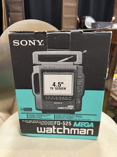Vintage sony mega watchman - vintage,