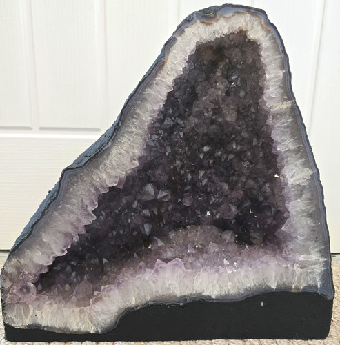 Amethyst crystal geode - amethyst,