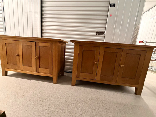 Set brown wood - of, 2