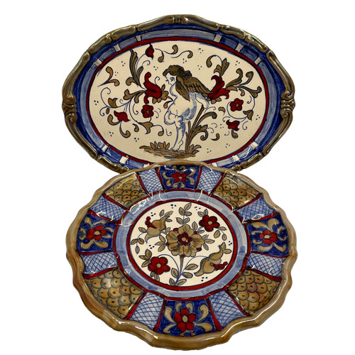 Two plates enzo remigi - two, by