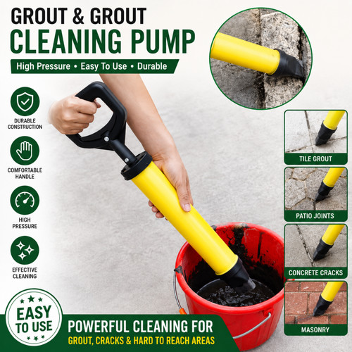 Manual grout caulking gun - manual,