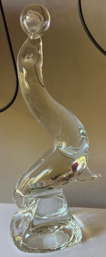 Contemporary clear art glass - art,