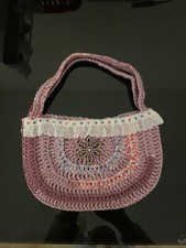 Crochet hand bag Handmade by