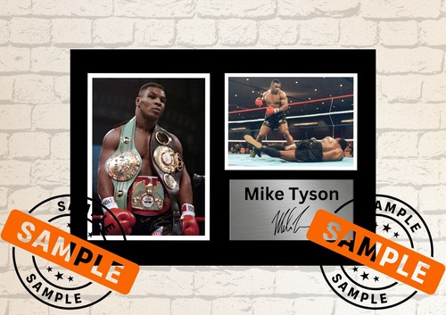 Mike tyson signed autograph - tyson,