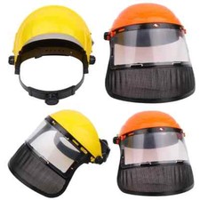 Garden Grass Trimmer Safety Helmet Hat  CLEAR Visor ONLY