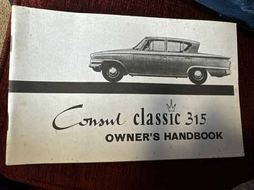 Consul classic 315 owners - classic,