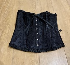 Burlesque Gothic Corset Basque