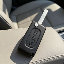 2 Button Slotted Flip Car Key