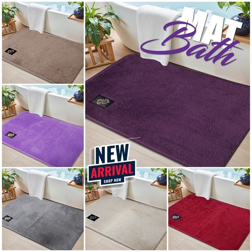 Plush memory foam bath mat - plush,
