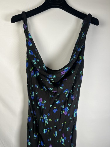 Rat and boa black - black, floral