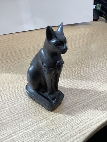 Egyptian bastet cat - cat, statue