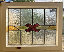 Vintage 1930s Leaded Stained