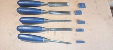 MARPLES Chisels x 5 in good order, 25,19,13,6,10mm
