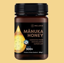 Melora HIGH GRADE  Manuka Honey 300 MGO 500g EXP 14/01/26 RRP £41.99