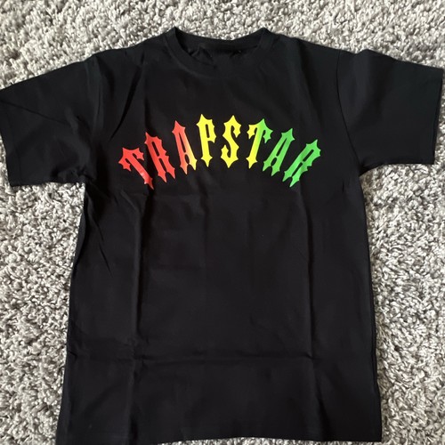 Trapstar men black graphic - black,