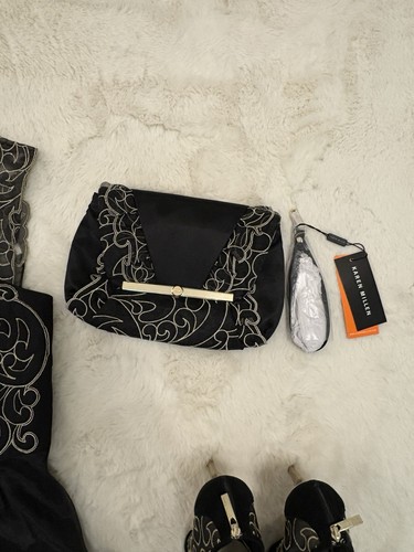 Karen millen black gold lace - millen,