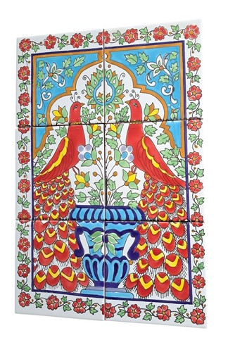 Wall tiles mosaic - , art