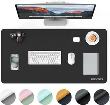 TECKNET Gaming Mouse Pad, Large Keyboard and Mouse Mat, Computer Mat for Desk,W