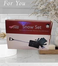 Snow Shovel Kit | Ice Scraper / Snow Shovel/ Fleece snow Glove
