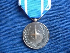 MATO MEDAL FULL SIZE KOSOVO