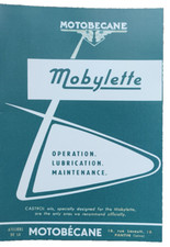 Mobylette moped manual moby - moped, bg