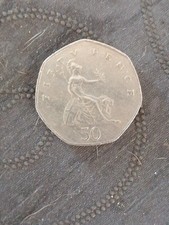 Silver 50p Coin  for sale 