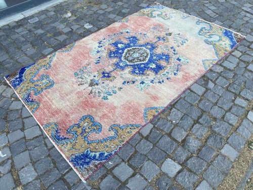 Vintage turkish rug - turkish,