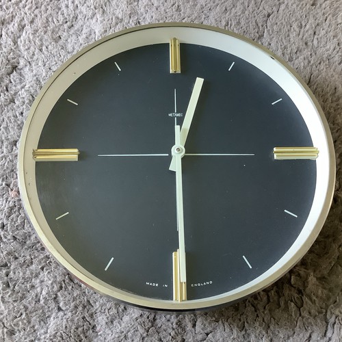 Metamec 1960s wall clock - 1960s, made