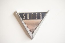 Original Classic/Vintage Ford Cortina Mk1 Super Car Wing Metal Badge/Emblem