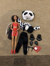 Barbie panda doll cutie reveal Mattel Outfits Doll