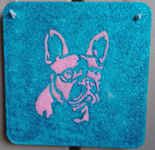 DOG PLAQUE.  FRENCH BULLDOG