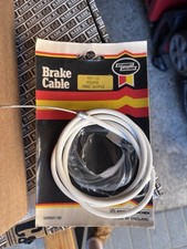 NOS Sturmey Archer GKJ 111 White Rear Brake Cable - Pear Nipple New Other