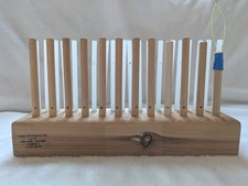 26cm Hand Weaving Double Row Peg Loom Wooden Hand Crafted UK Made