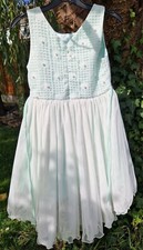 Girl's Designer Party Dress 8 yrs Pastel Green American Princess ✨️Excellent!✨️