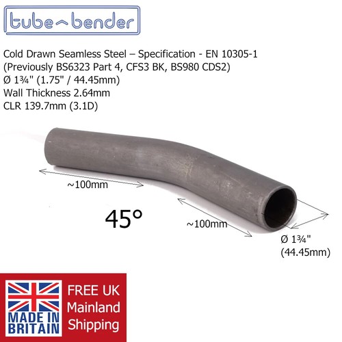Od cold drawn - 1.75",