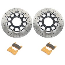 Front brake discs pads for - front,
