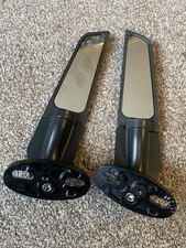 2 X HONDA GSXR1000 K9 K10 K11 K12 K13 Adjustable Rotating Rearview Mirror Wing