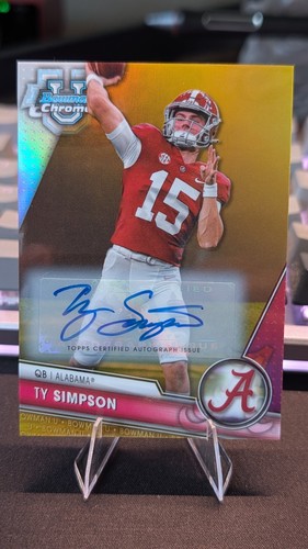Simpson 2023 bowman chrome - simpson,