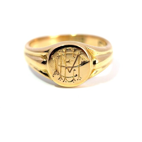 Vintage 18ct yellow - 18ct, gold