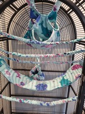 7 Piece Sugar Glider Cage Set