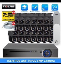 FUERS 14CH Poe 6MP Camera
