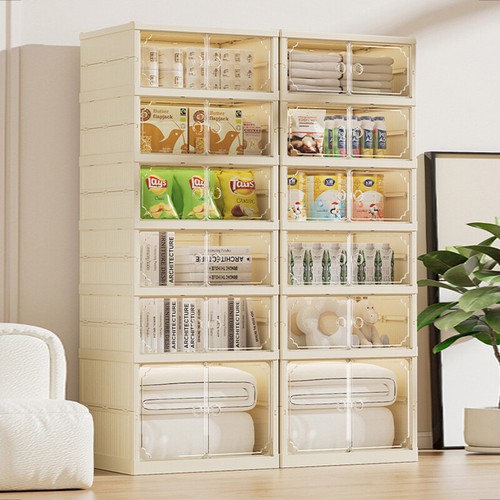 Tier plastic wardrobe - 6,